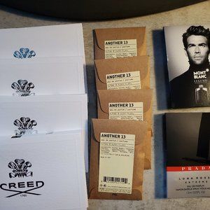 Mens Fragrance Samples - Le Labo, CREED, Prada, Mont Blanc